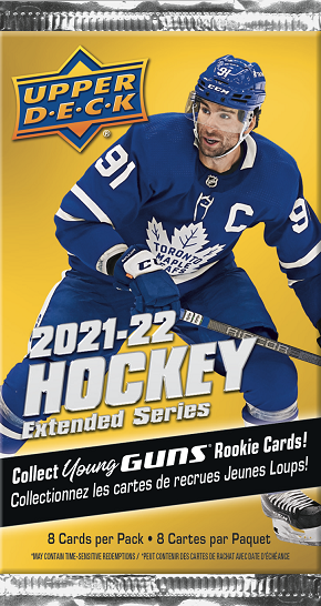 2021-22 UD Extended Series Hockey Retail Balíček